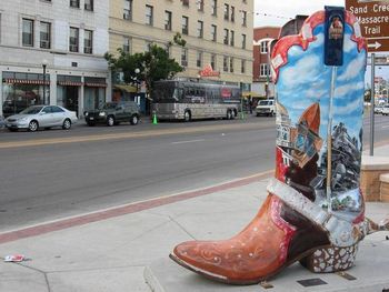 07-21-08: Western decor in downtown Cheyenne
