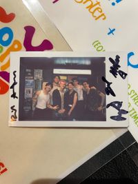 Custom Autographed Polaroid
