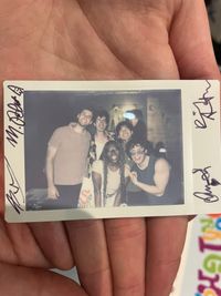 Custom Autographed Polaroid