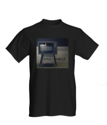 Disconnect T-Shirt Black Large