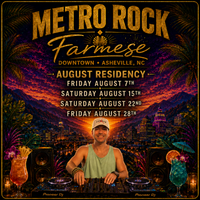 Metro Rock (Live DJ Set) - Farmese Cocktail Lounge - Downtown Asheville, NC