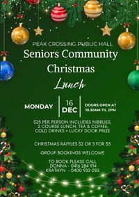 Seniors Community Christmas Lunch