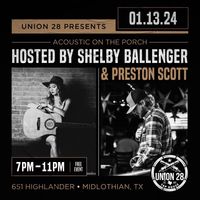 Preston Scott acoustic swap with Shelby Ballenger
