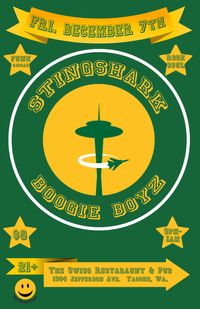 Stingshark and Boogie Boyz Project-HWY 20 Roadhouse-March 16th