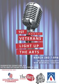Jason Moon @ Veterans Light Up the Arts