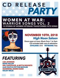 Women at War: Warrior Songs Vol. 2 CD Release Party