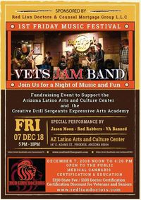 Jason Moon w/Rob Rabbers, VA Banned, Vets Jam Band