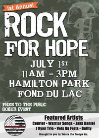 Warrior Songs presents Jason Moon @ Rock for Hope