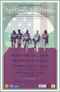 Jason Moon in Feast of Crispian's "Come Safe Home"