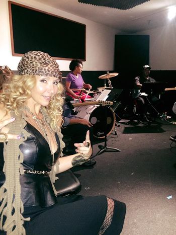 Rehearsal for Lucky Strike LA Live Feature with the great Julian Miranda
