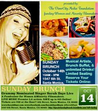 LIVE MUSIC JAZZ SUNDAY BRUNCH BUFFET