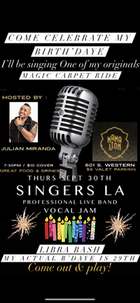 Birth'DAYE celebration SINGERS Jam & DAYE feature!! 
