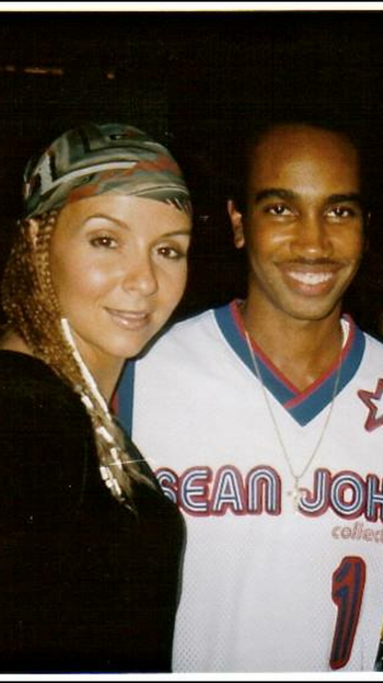 A throwback on set with Director Billy Woodruff from my dancing Daye working on the movie 'Honey' with Jessica Alba.
