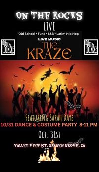Halloween Party Singing w/ Krave Band @ On The Rocks