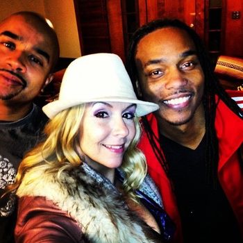 Daye and Producer extrordinaire Earl Powell
