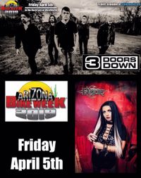 Dierdre opening for 3 Doors Down at Arizona Bike Week