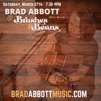 Brad Abbott at Brushes and Beans Cafe