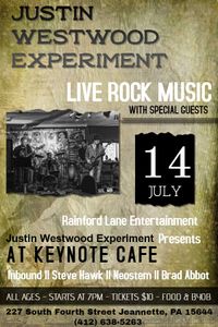 Justin Westwood Experiment at The Keynote Cafe