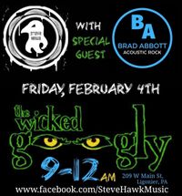 Steve Hawk and Brad Abbott at The Wicked Googly