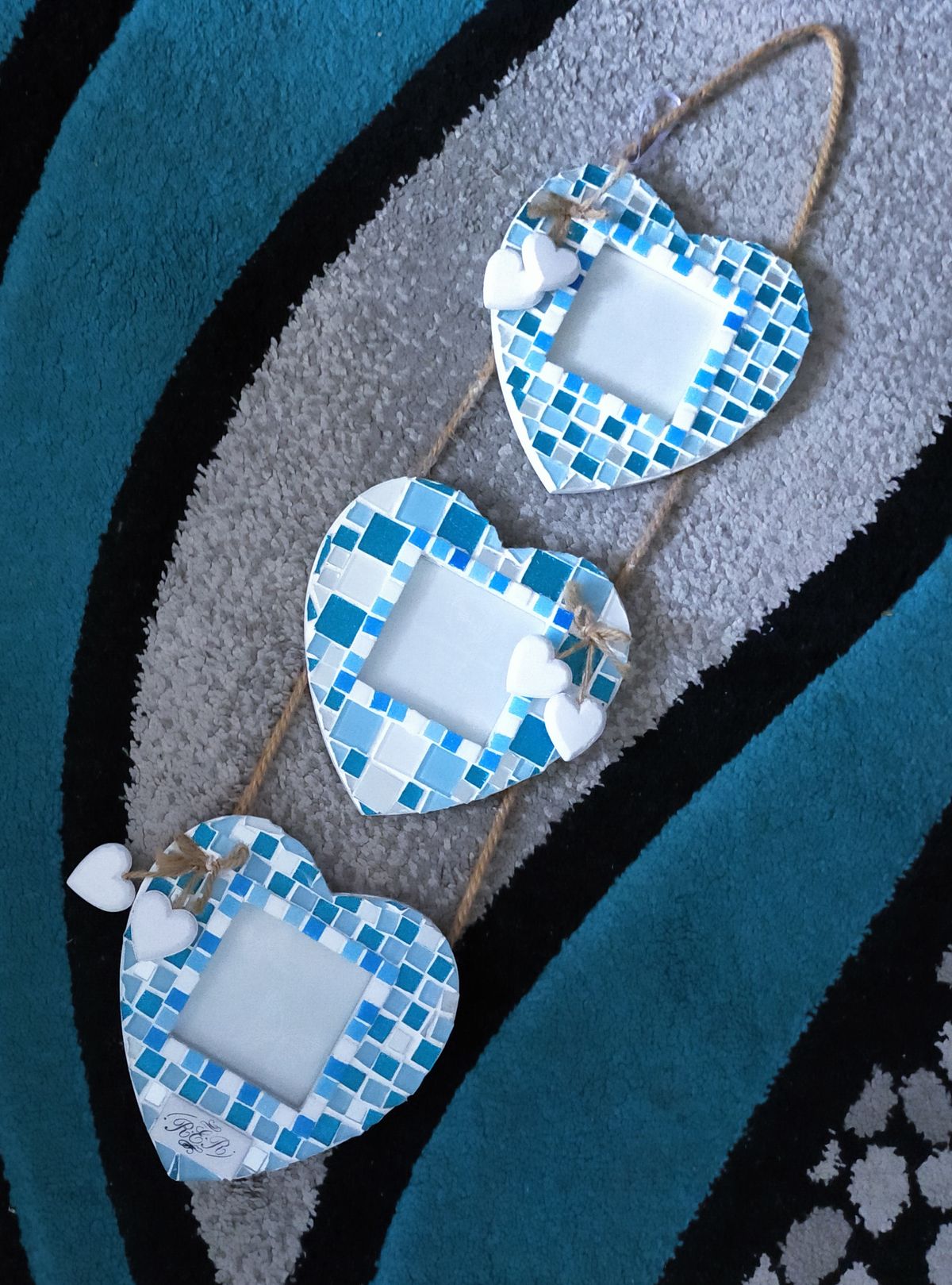 Mosaic Heart Wall Hanging 