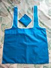Foldable Shopping Bag With Zip Pocket 