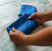 Foldable Shopping Bag With Zip Pocket 