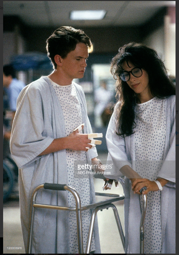 Me & Neil Patrick Harris on Doogie as I tried to look through my vaseline covered glasses!
