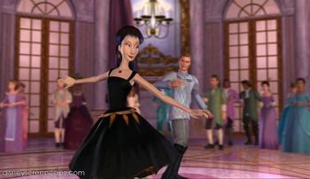 BARBIE of SWAN LAKE - the evil Odile
