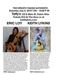 Keith Lykins and Eric Loy at Taffy's Eaton Ohio