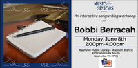 Teaching Songwriting Workshop - Nashville Public Library - MADISON