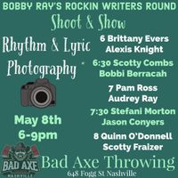 Songwriter Rounds at Bad Axe Throwing - Nashville