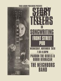 Storytellers in Songwriting Round - Front St Pub