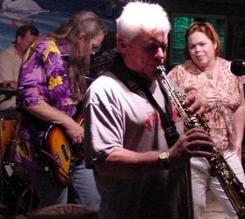 the band, plus Alan Weber
