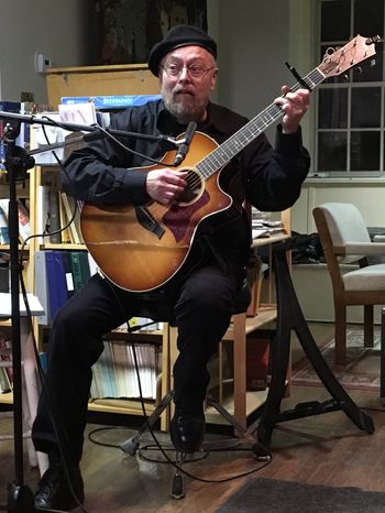 Rockin' out at The Cornerstone Coffeehouse
