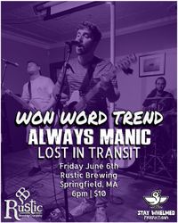 Won Word Trend/Always Manic/Lost In Transit