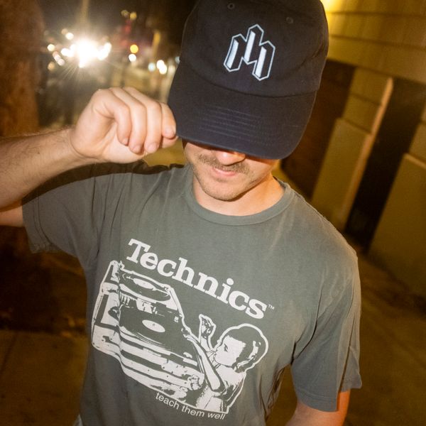 Navy Emblem Dad Hat