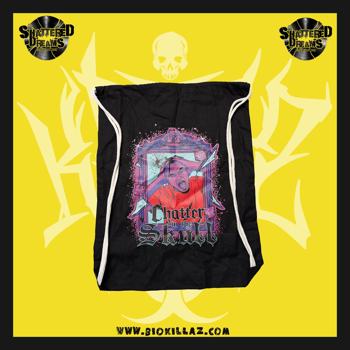 Klep Chatter Drawstring Bag