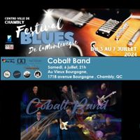 Cobalt blues band au Vieux Bourgogne dans le cadre du Festival de blues de la Montérégie