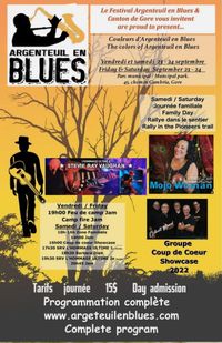 Cobalt blues band au Festival Argenteuil en blues -Gore