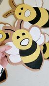 #marelovesu Cut-out Worker Bees