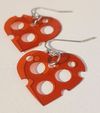 Baby Red Holey Hearts