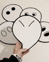 #marelovesu Ghost Quotes Cutout Set of 5