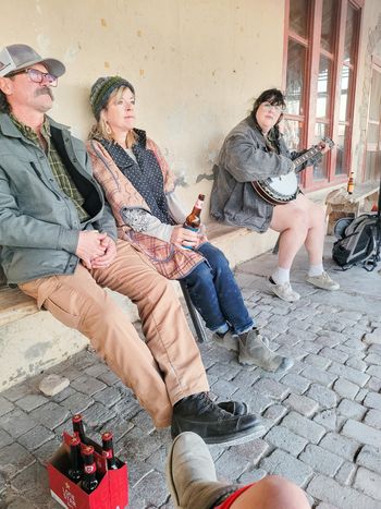 On the Porch in Terlingua, November 2025.
