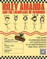 Riley Amanda & the Exemplars of Decorum at Willow Lake