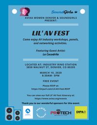 Lil'AV Fest Featuring: La Cocodrila