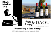 Black Market Trio at Daou Winery