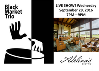 Black Market Trio at Adelina's Bistro