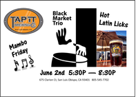 Black Market Trio at TapIt for Mambo Friday