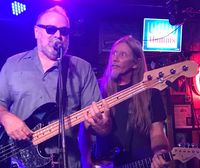 Donnie Miller with Levee Town for the Sunday jam