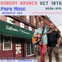 Papa Muse duo Sunday Brunch at Little Venice